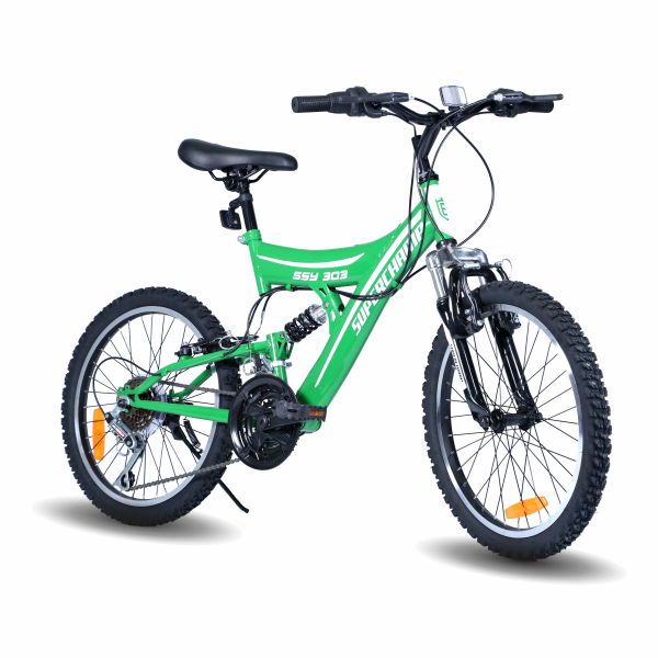 BICICLETA SUPERCHAMP MTB 26 SY303 DOBLE SUSPENSION 